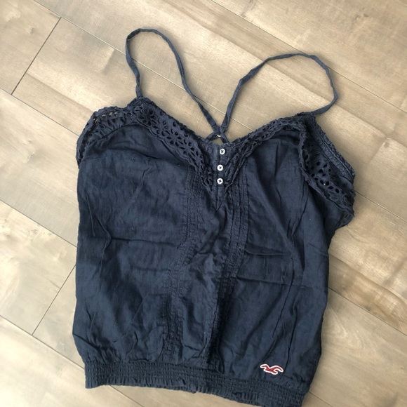 Hollister Navy Tanktop
